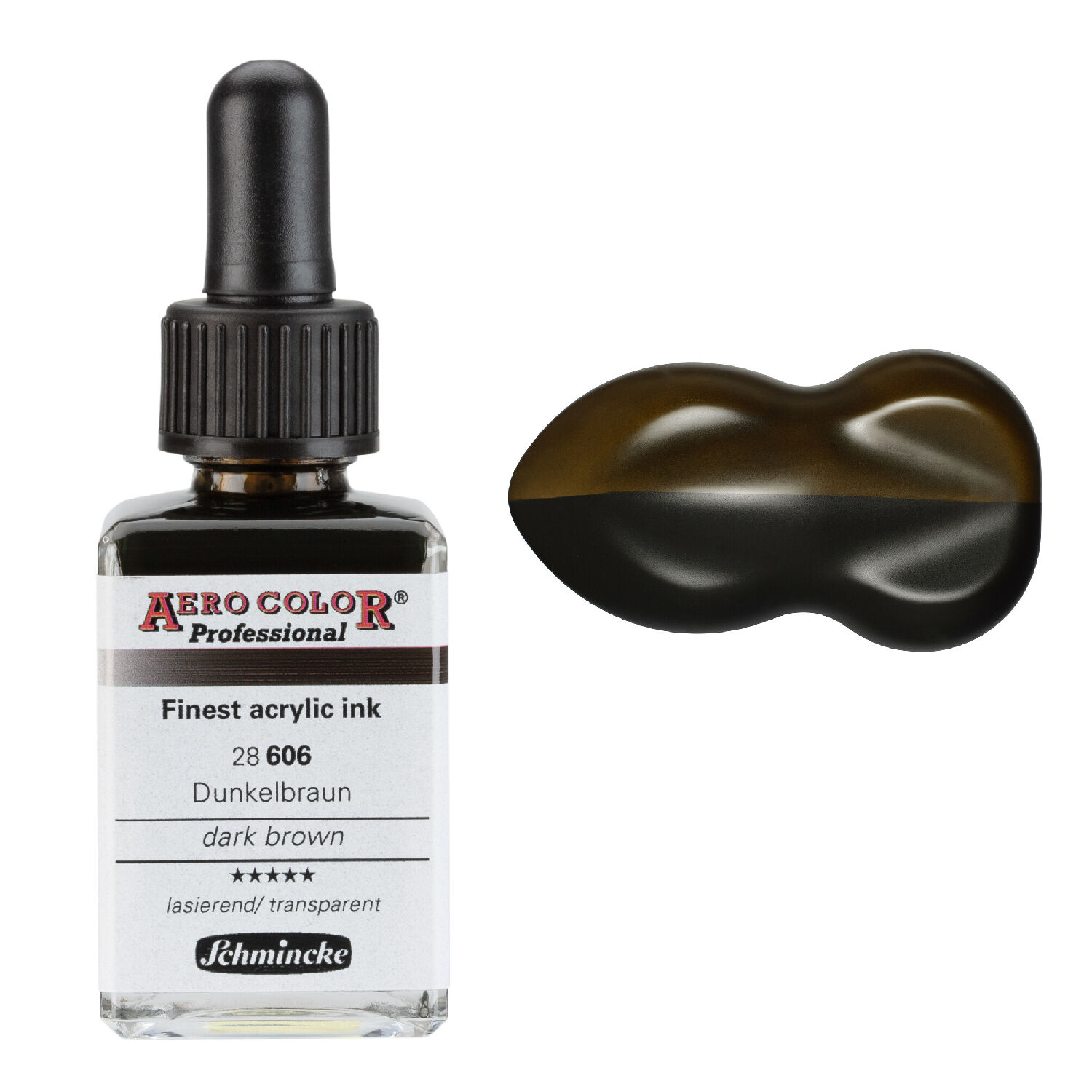 AERO COLOR Airbrushfarbe 28ml Dunkelbraun