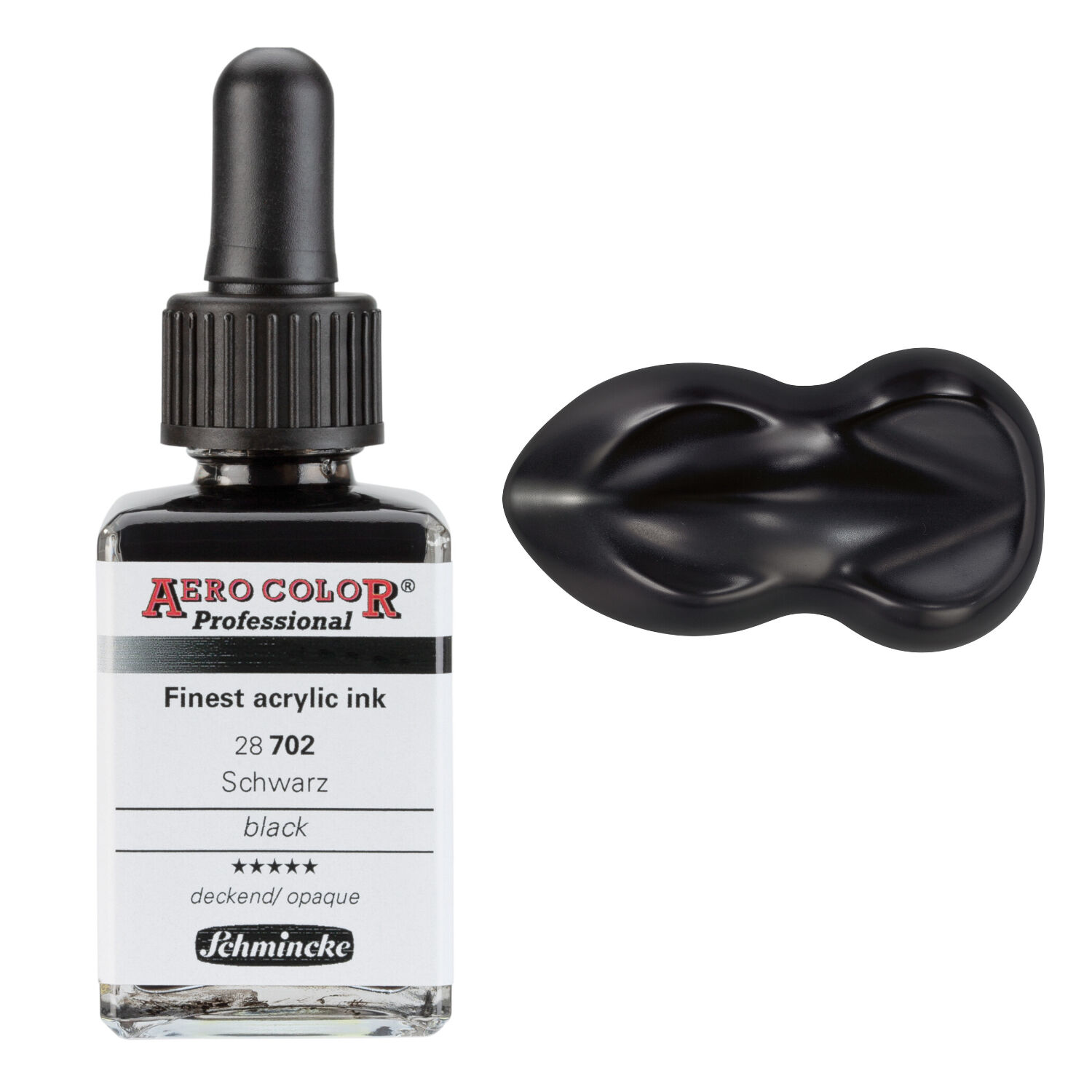 AERO COLOR Airbrushfarbe 28ml Schwarz