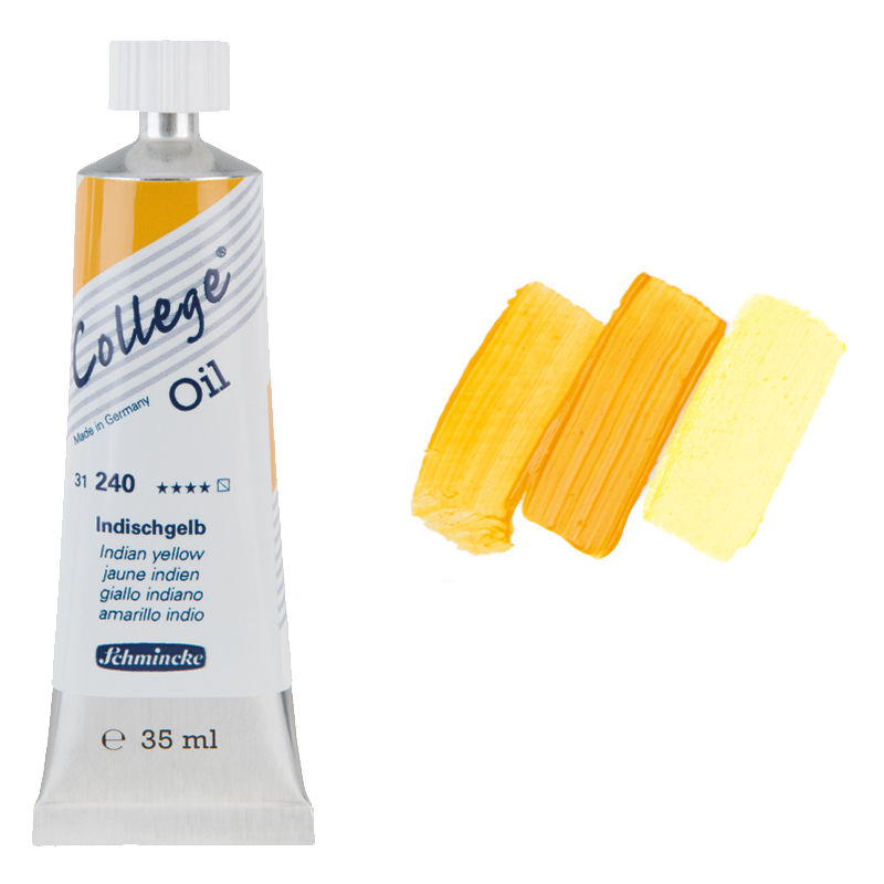 SALE Schmincke College Oil, 35ml, Indischgelb