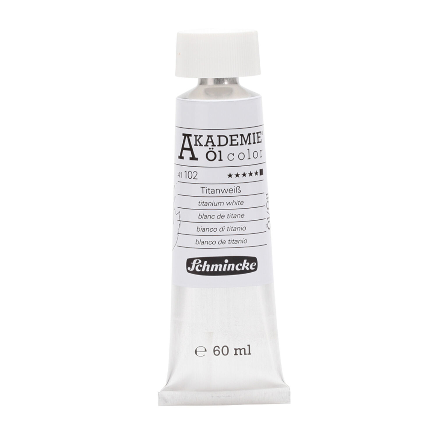Akademie l-Color lmalfarbe 60ml, Titanwei