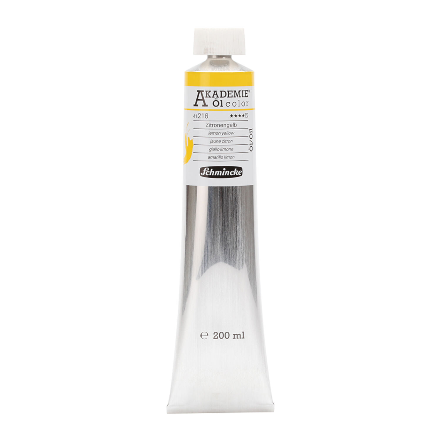 Akademie l-Color lmalfarbe 200ml, Zitronengelb