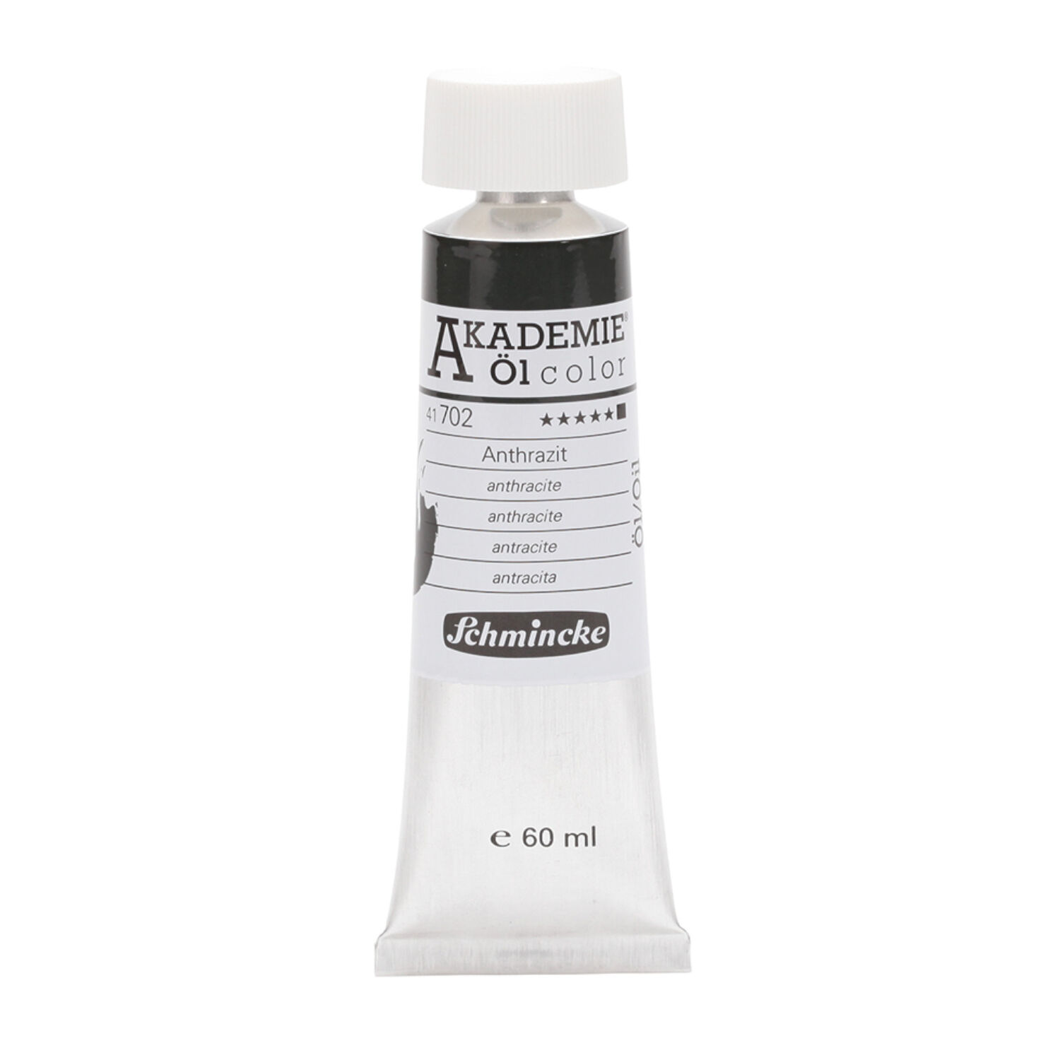 Akademie l-Color lmalfarbe 60ml, Anthrazit