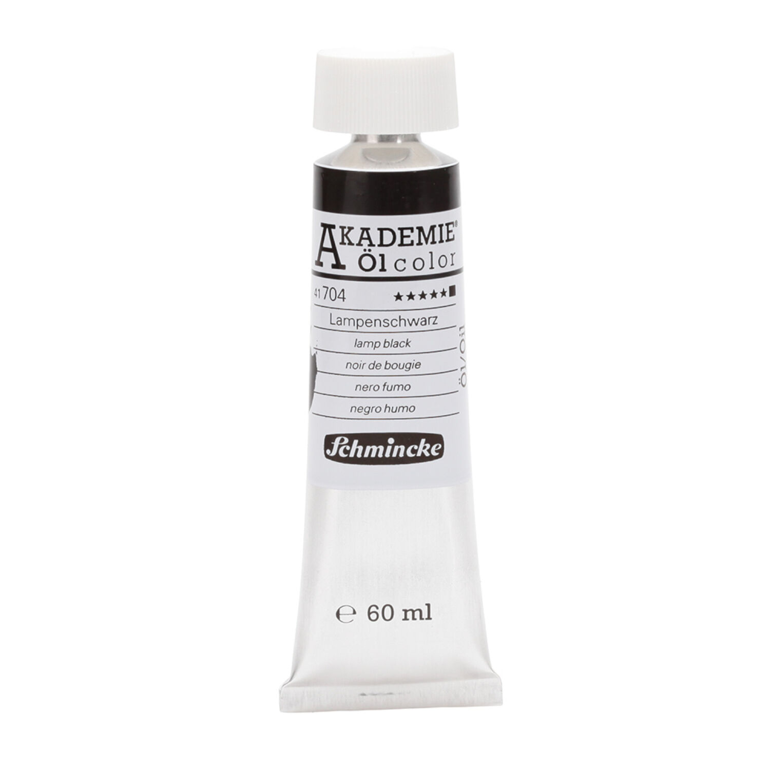 Akademie l-Color lmalfarbe 60ml, Lampenschwarz