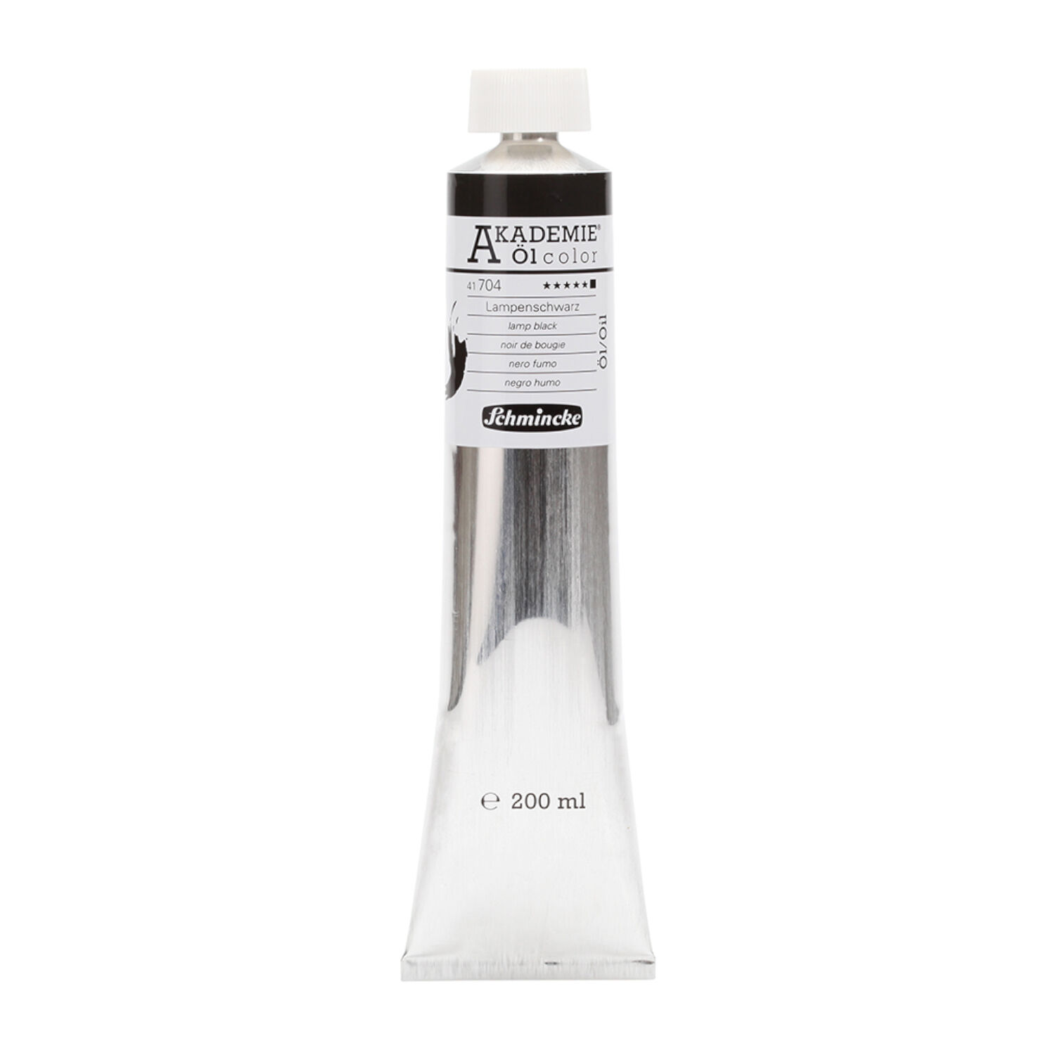 Akademie l-Color lmalfarbe 200ml, Lampenschwarz