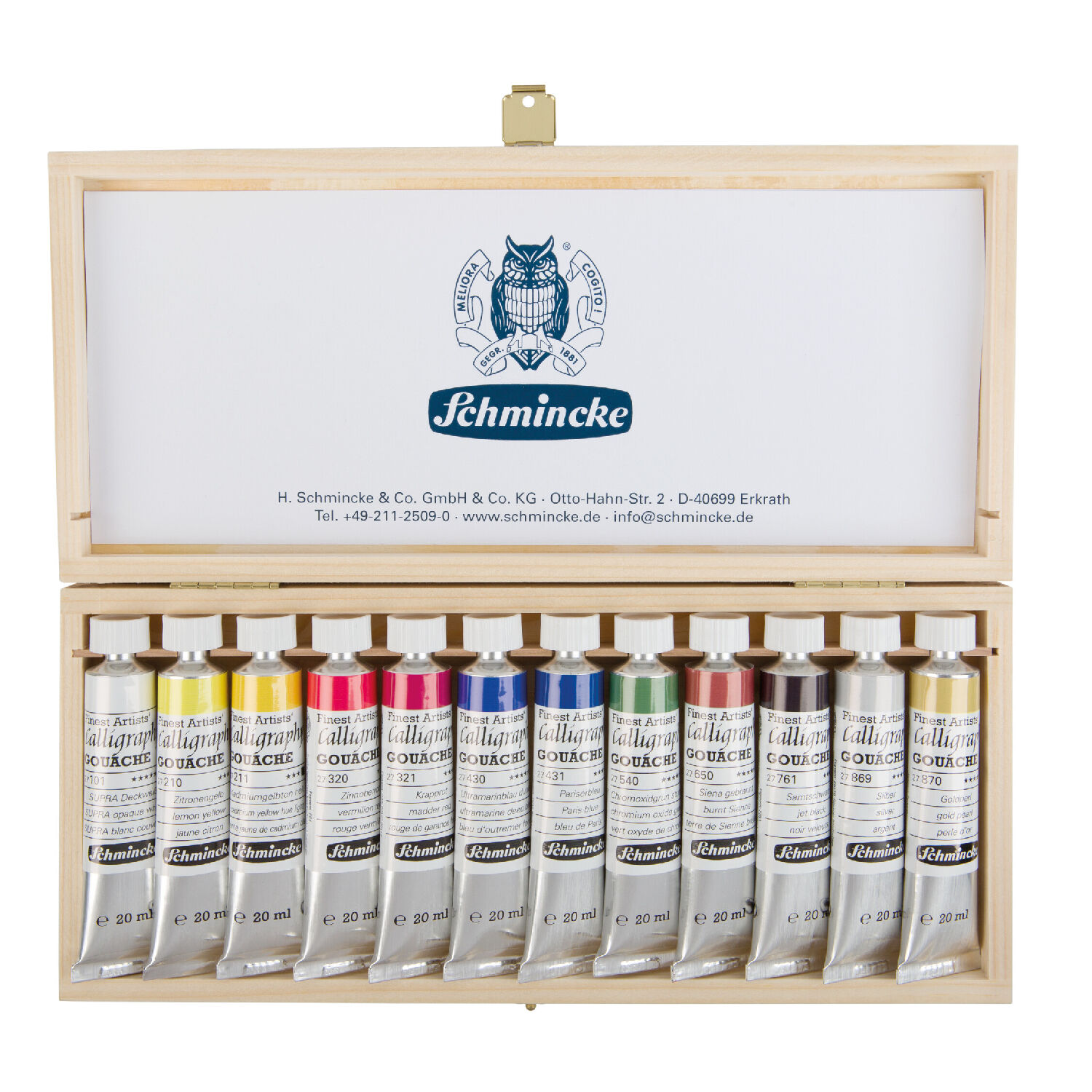 Schmincke Calligraphy Gouache 12 x 20ml