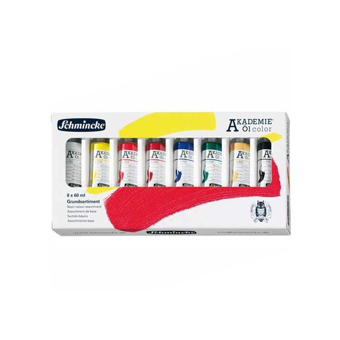 Akademie l-Color Grundsortiment, 8x60 ml