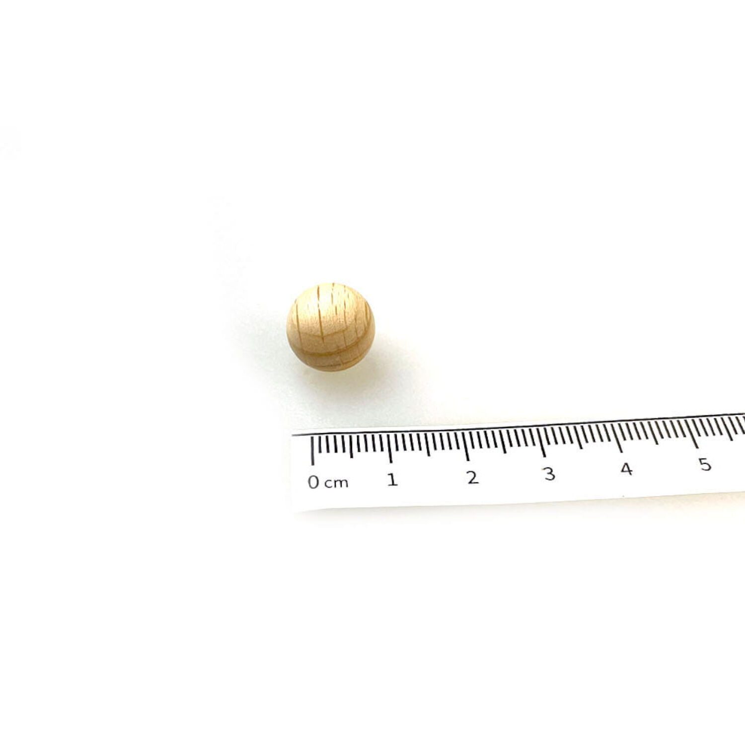 Holzkugel ohne Bohrung, Gr��e 10mm, 10 St�ck Bild 2