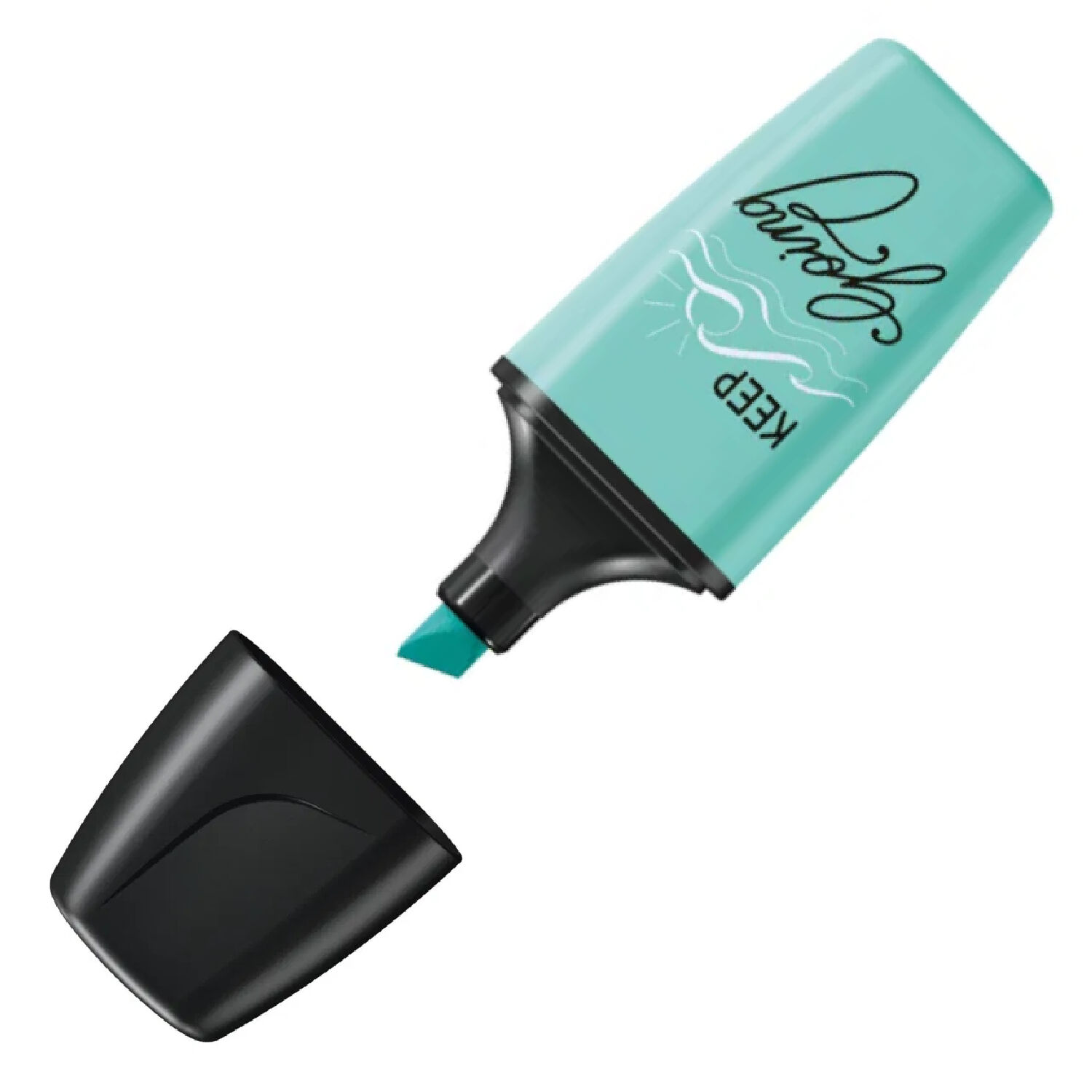 STABILO Textmarker Boss Mini, Pastellove Edition 2.0, Zartes Trkis Bild 2