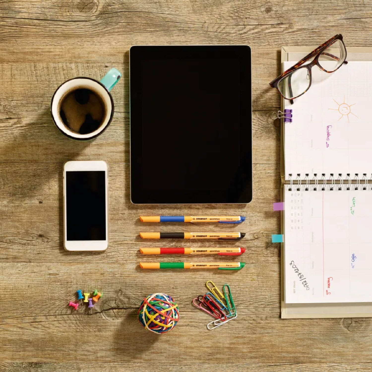 STABILO Tintenroller / Gelschreiber pointVisco, Grn Bild 4