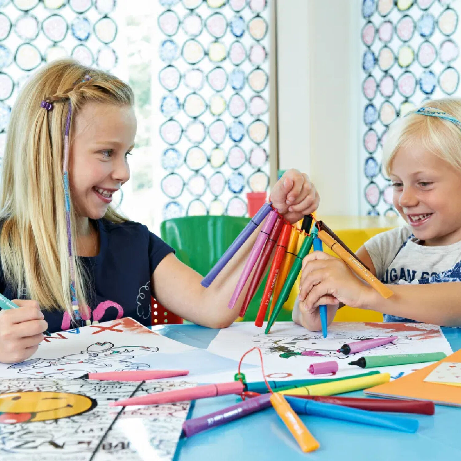 STABILO Filzstift Cappi, mit Kappenring, 12er Etui Bild 5