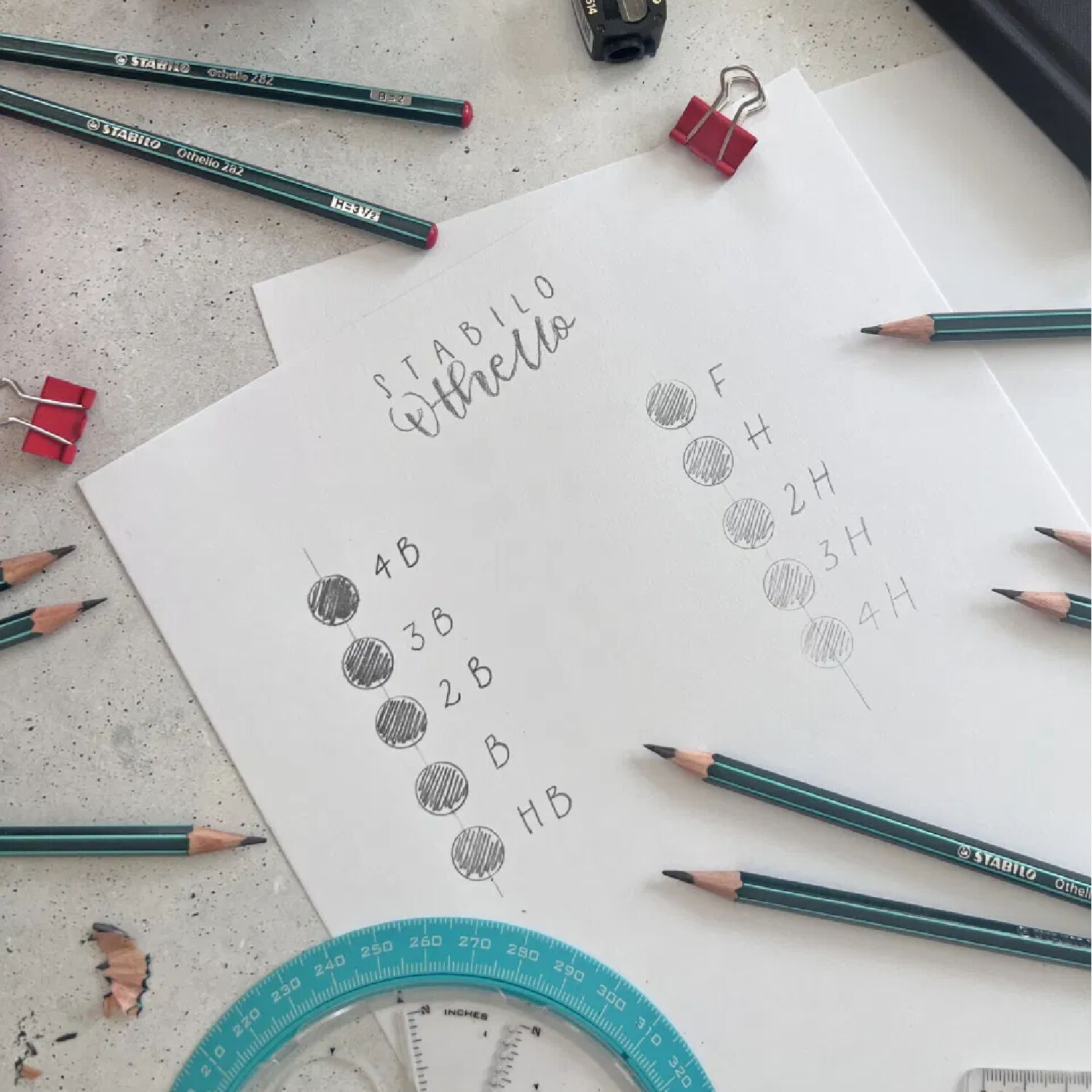 STABILO Bleistift Othello 282, Hrtegrad 4B Bild 2