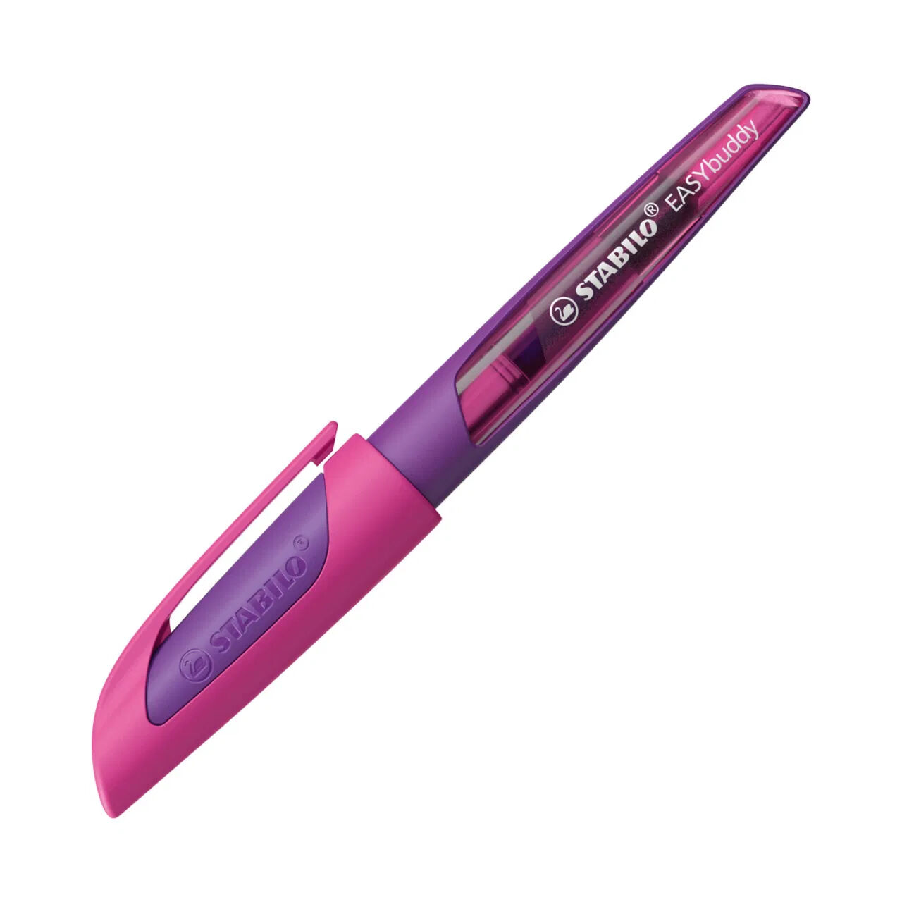 STABILO EASYbuddy, Ergonomischer Schulf�ller, Feder M, Lila/Magenta