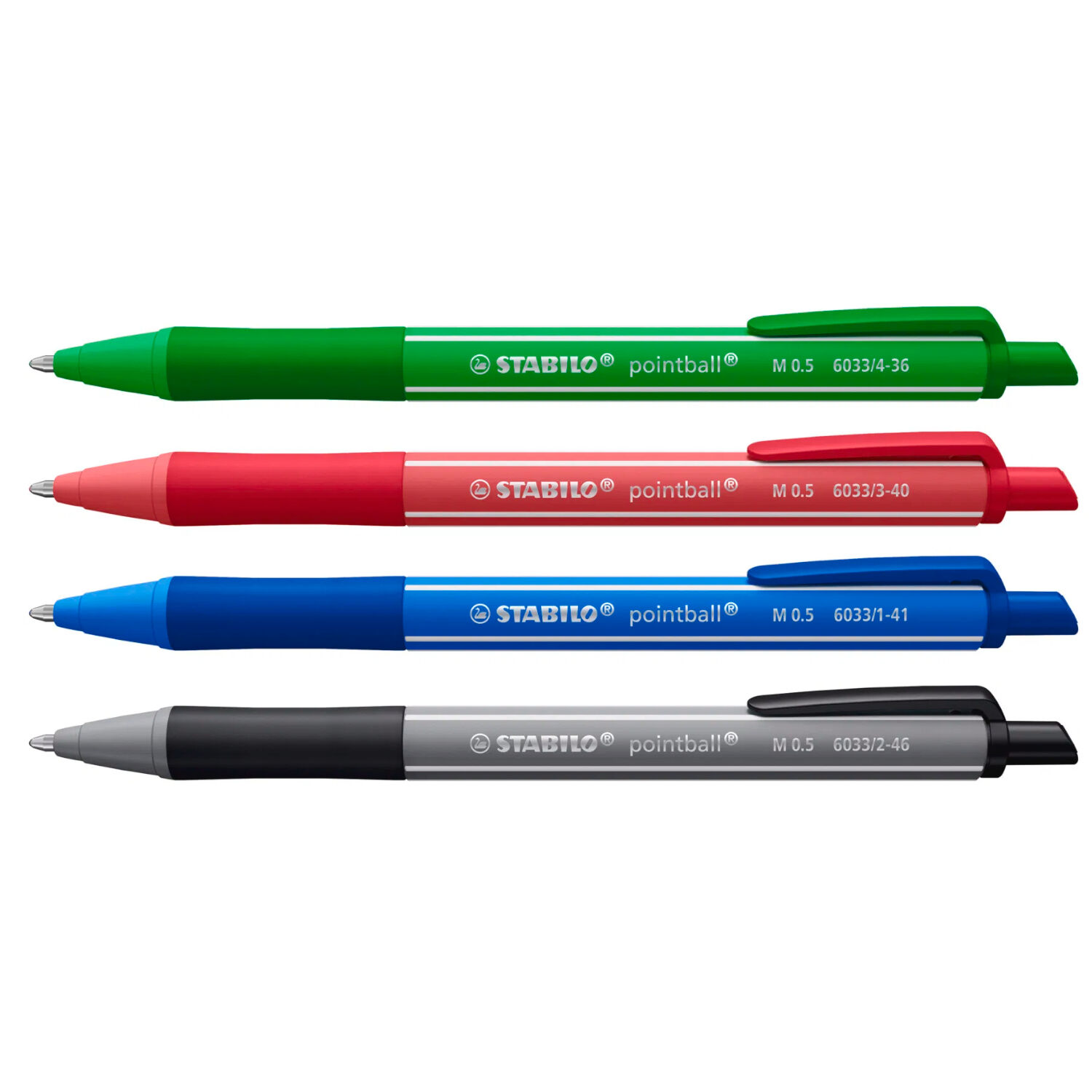 STABILO pointball colorful Kugelschreiber, Blau Bild 3