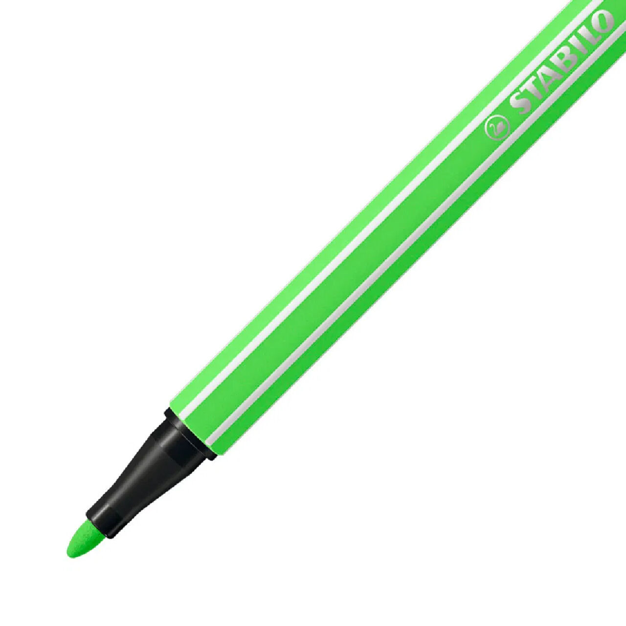 STABILO Pen 68, Premium-Filzstift, Neon Grn Bild 2