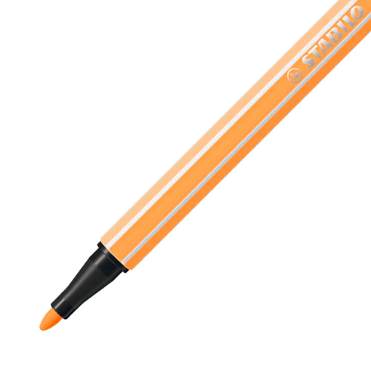 STABILO Pen 68, Premium-Filzstift, Neon Orange Bild 2