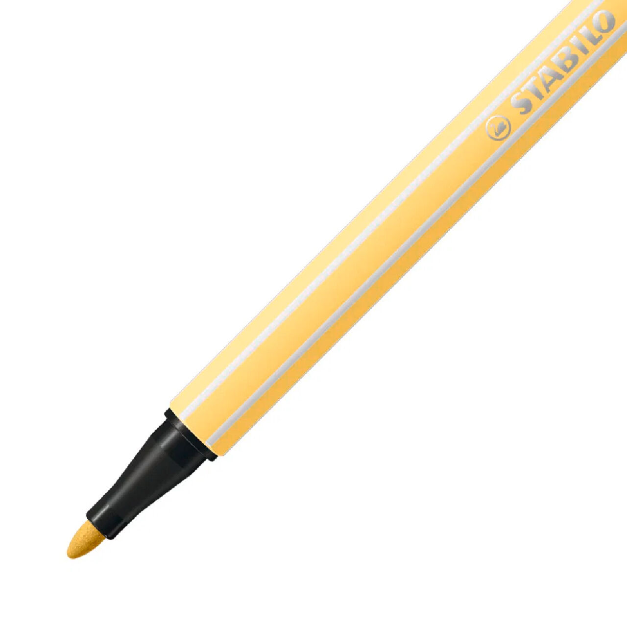 STABILO Pen 68, Premium-Filzstift, Hellgelb Bild 2