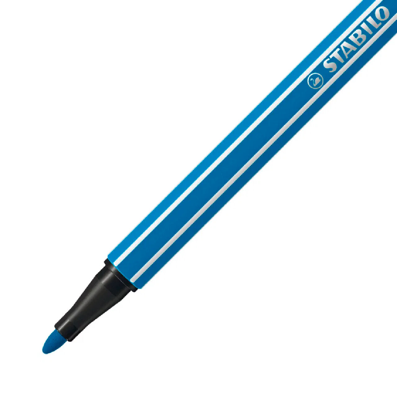 STABILO Pen 68, Premium-Filzstift, Hellblau Bild 2