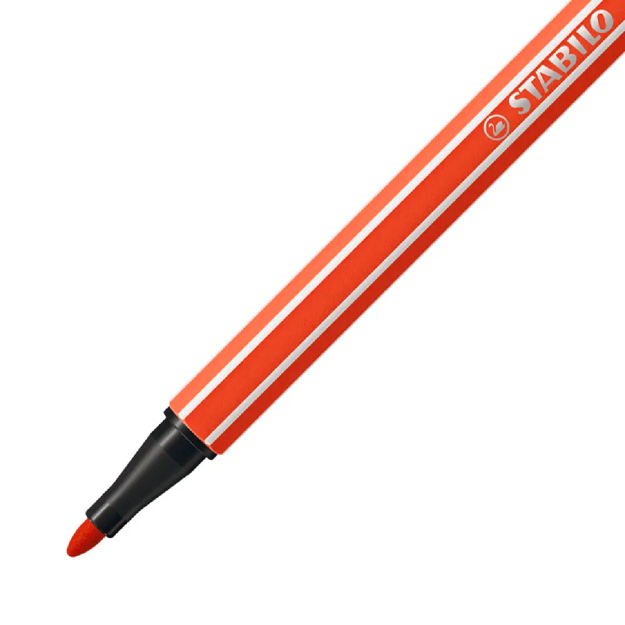 STABILO Pen 68, Premium-Filzstift, Hellrot Bild 2