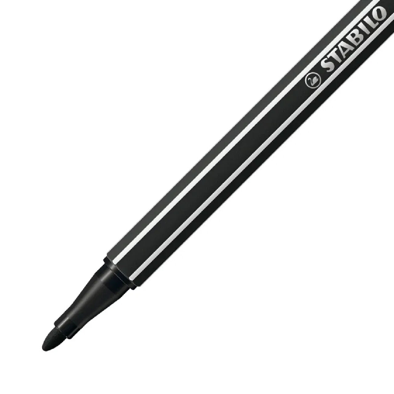 STABILO Pen 68, Premium-Filzstift, Schwarz Bild 2