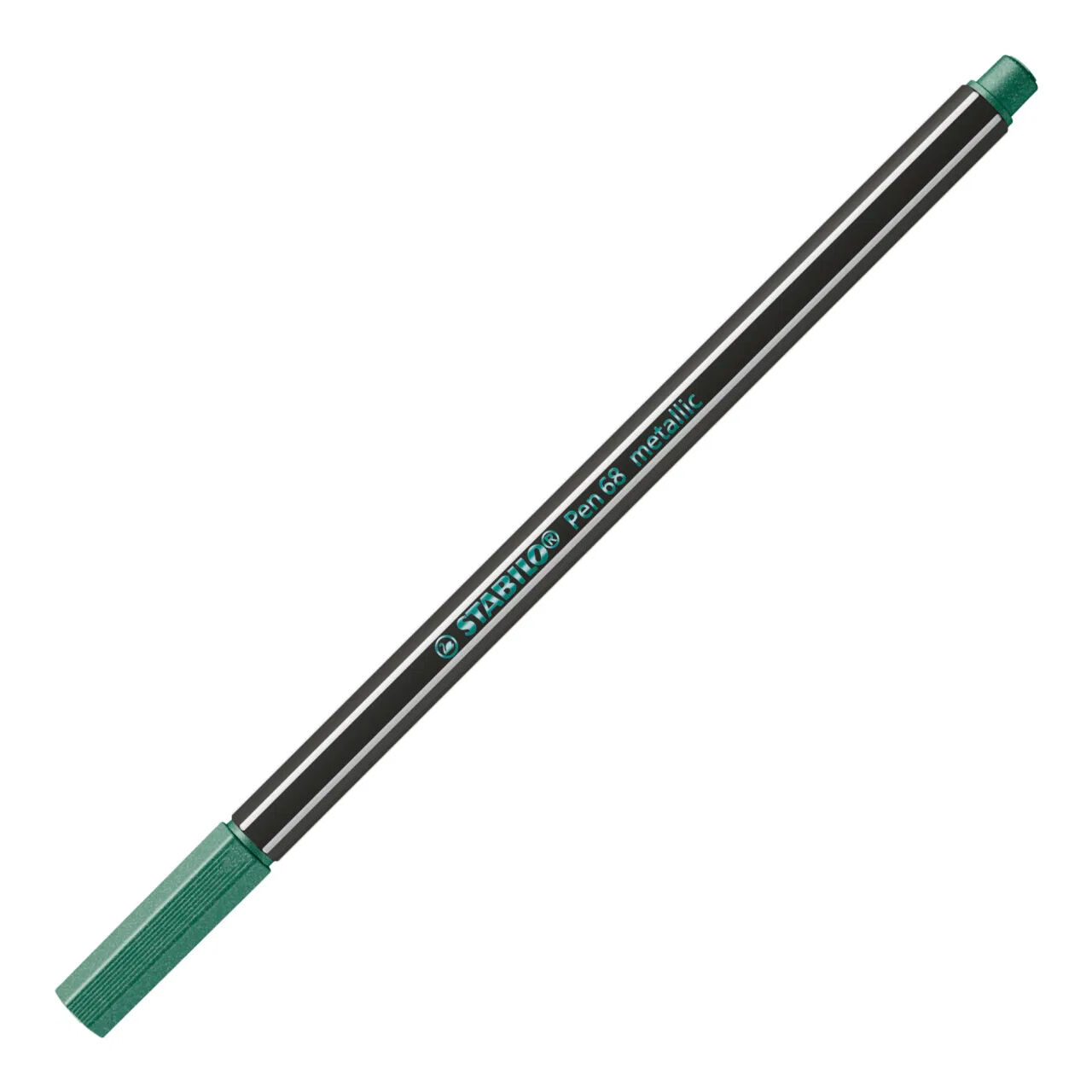 STABILO Pen 68, Premium-Filzstift Metallic, Grn