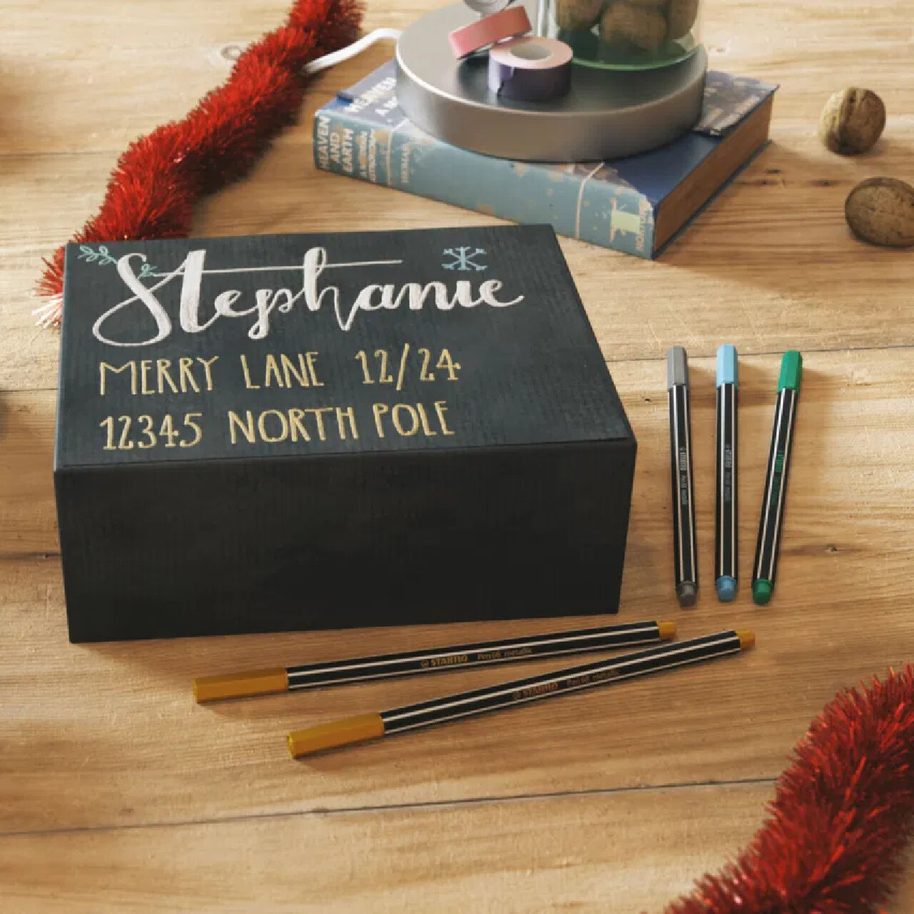 STABILO Pen 68, Premium-Filzstift Metallic, Violett Bild 4