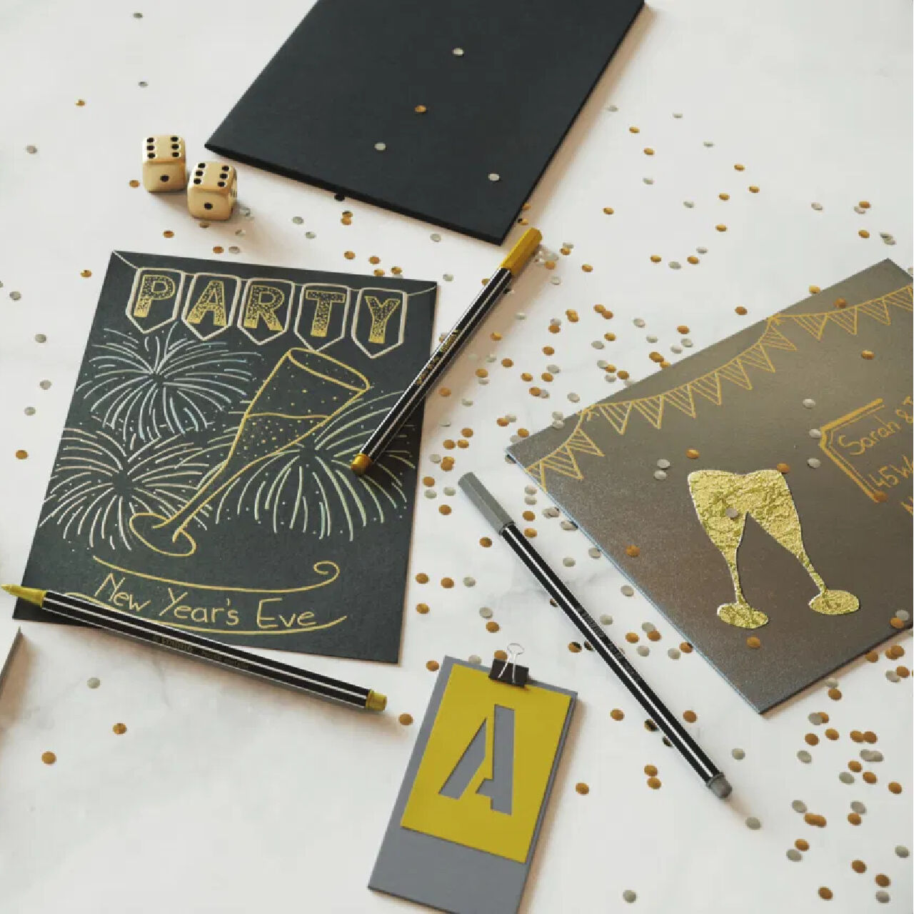 STABILO Pen 68, Premium-Filzstift Metallic, Violett Bild 5