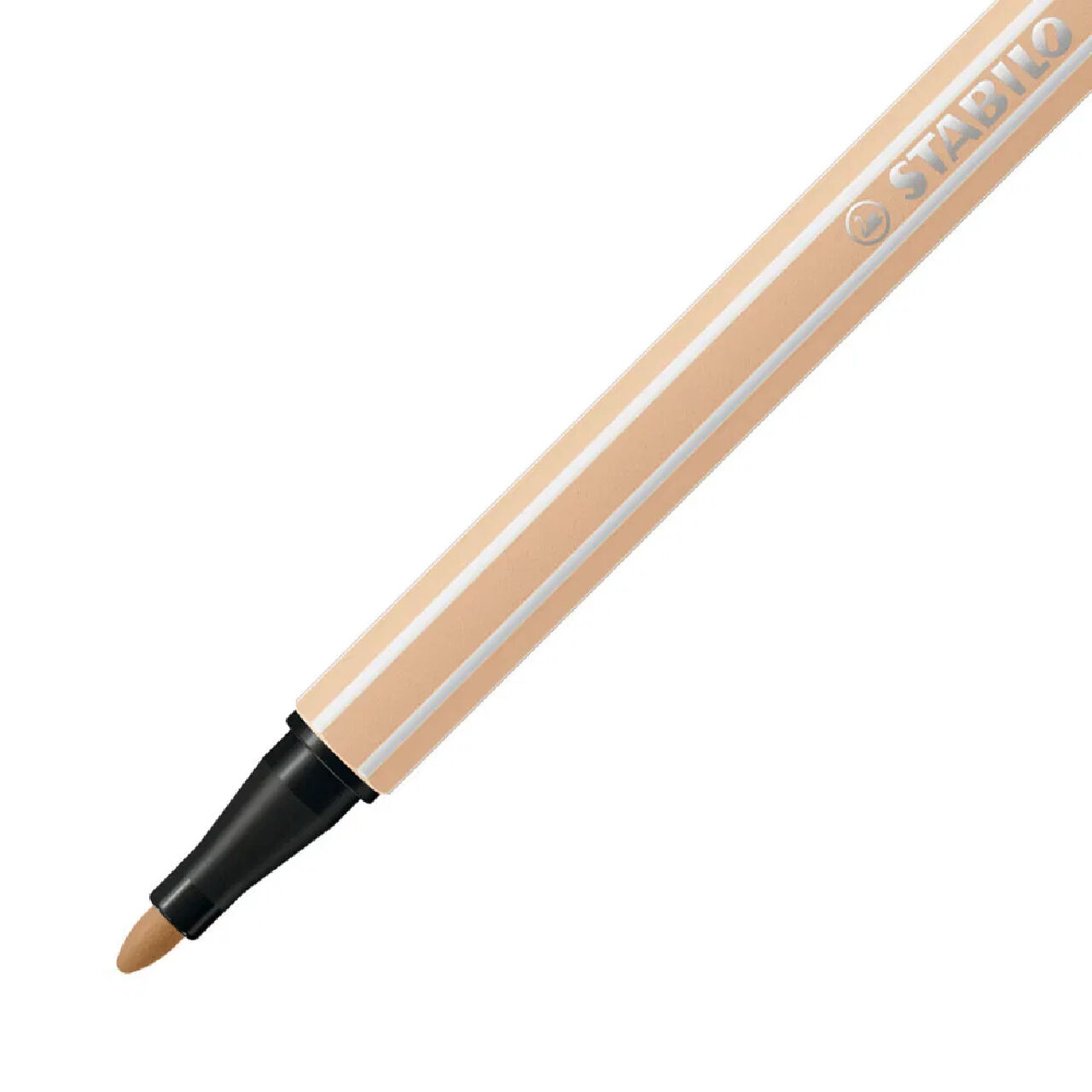 STABILO Pen 68, Premium-Filzstift, Beige Bild 2