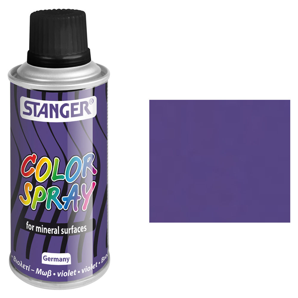 Spray-Farbe 150ml-Dose von Stanger, violett
