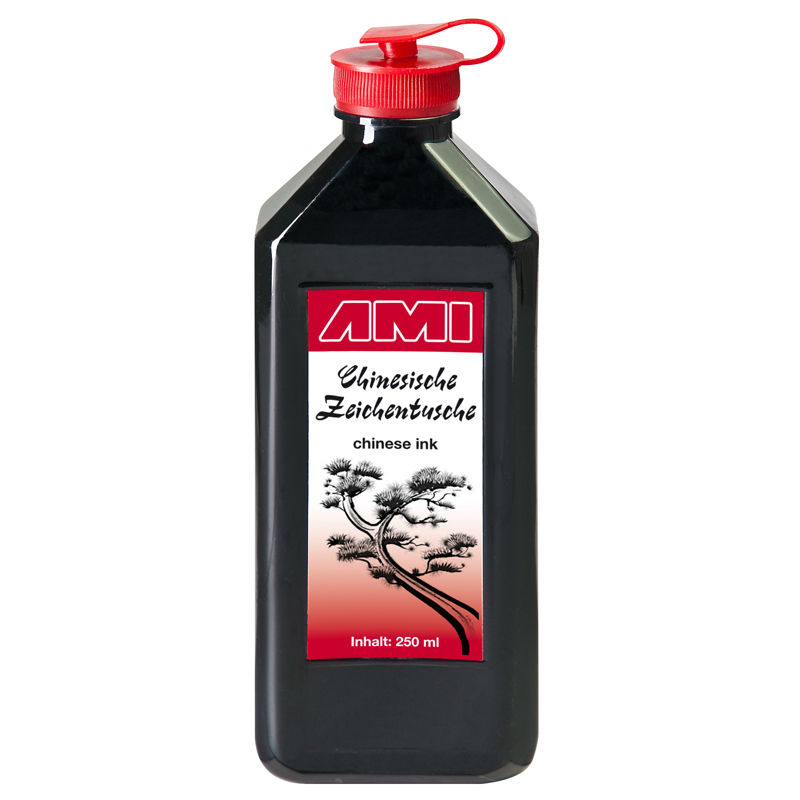 SALE Chinatusche, tiefschwarz, 250 ml
