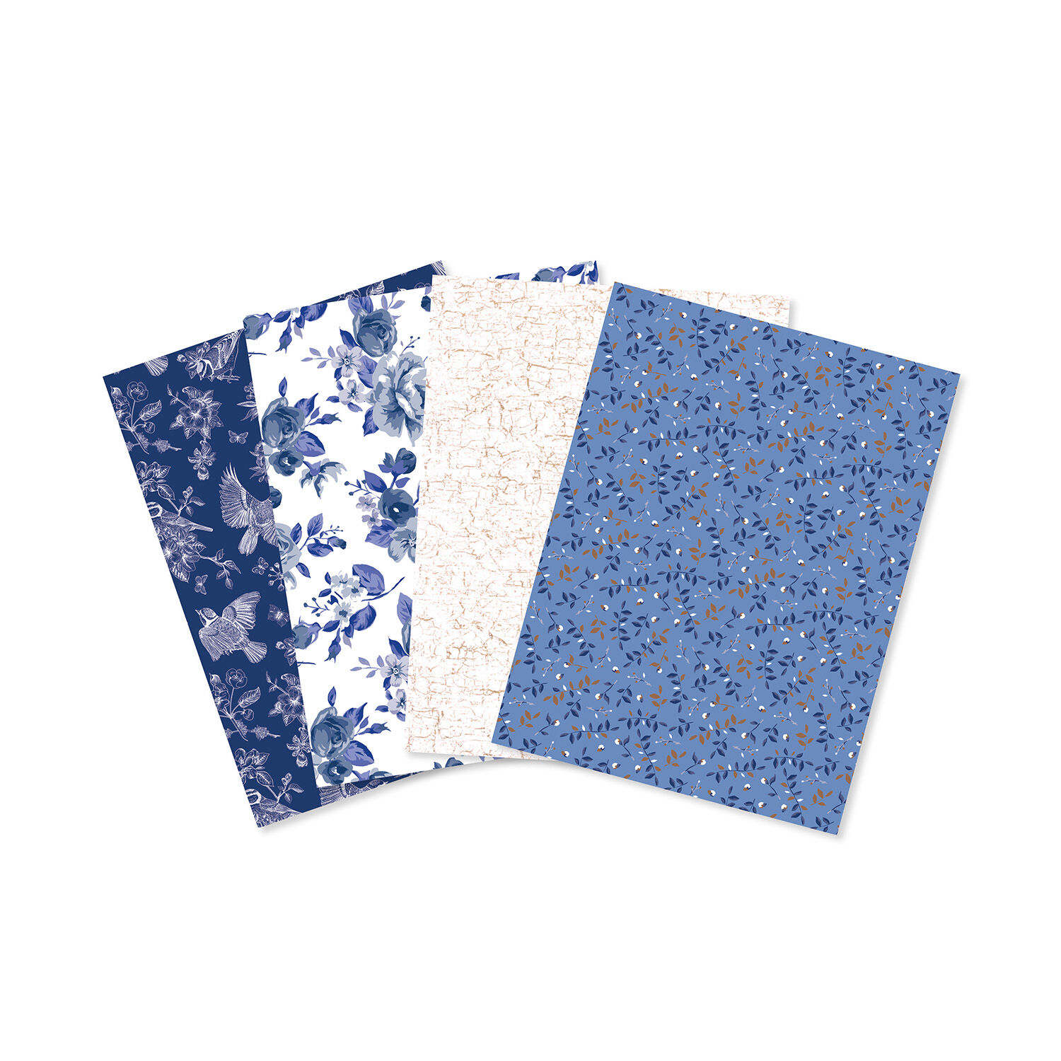 Decoupage- / Decopatch-Papier Pocket-Sortierung mit 4 Blatt Dcopatch-Papier 30x40 cm - DP031C sortiert Bild 2