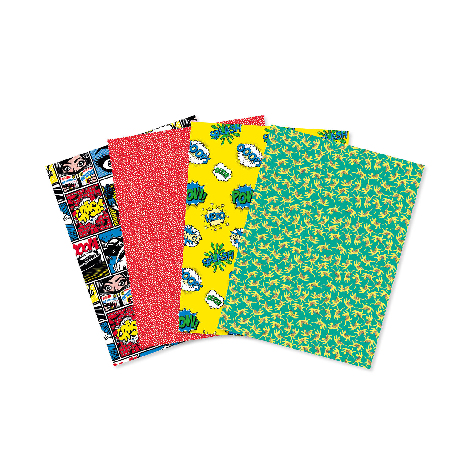 Decoupage- / Decopatch-Papier Pocket-Sortierung mit 4 Blatt Dcopatch-Papier 30x40 cm - DP039C sortiert Bild 2