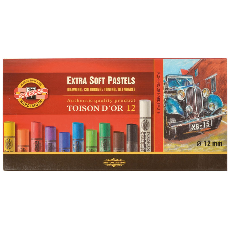 SALE Toison D'or Set 12 Farben, Softpastell