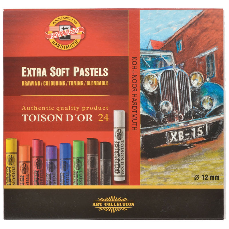 SALE Toison D'or Set 24 Farben, Softpastell