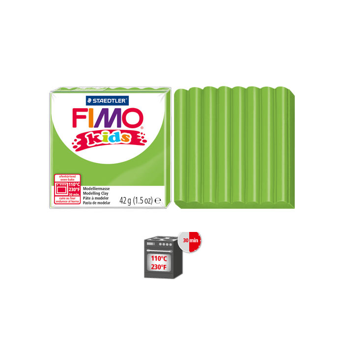 Fimo kids 42g, Hellgrn