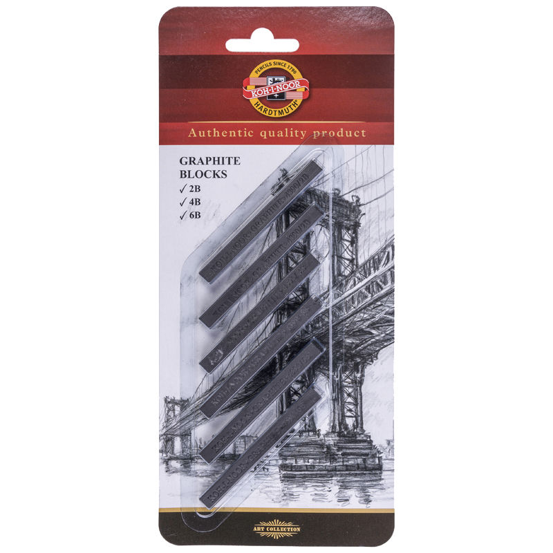 Koh-I-Noor Graphit Blcke Set 6-teilig