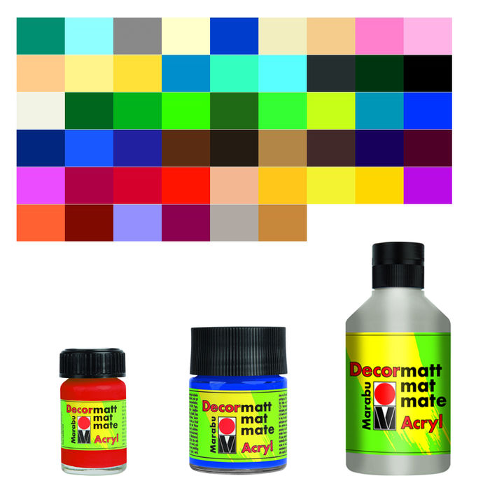 SALE Marabu Decormatt 15ml Sand Bild 2