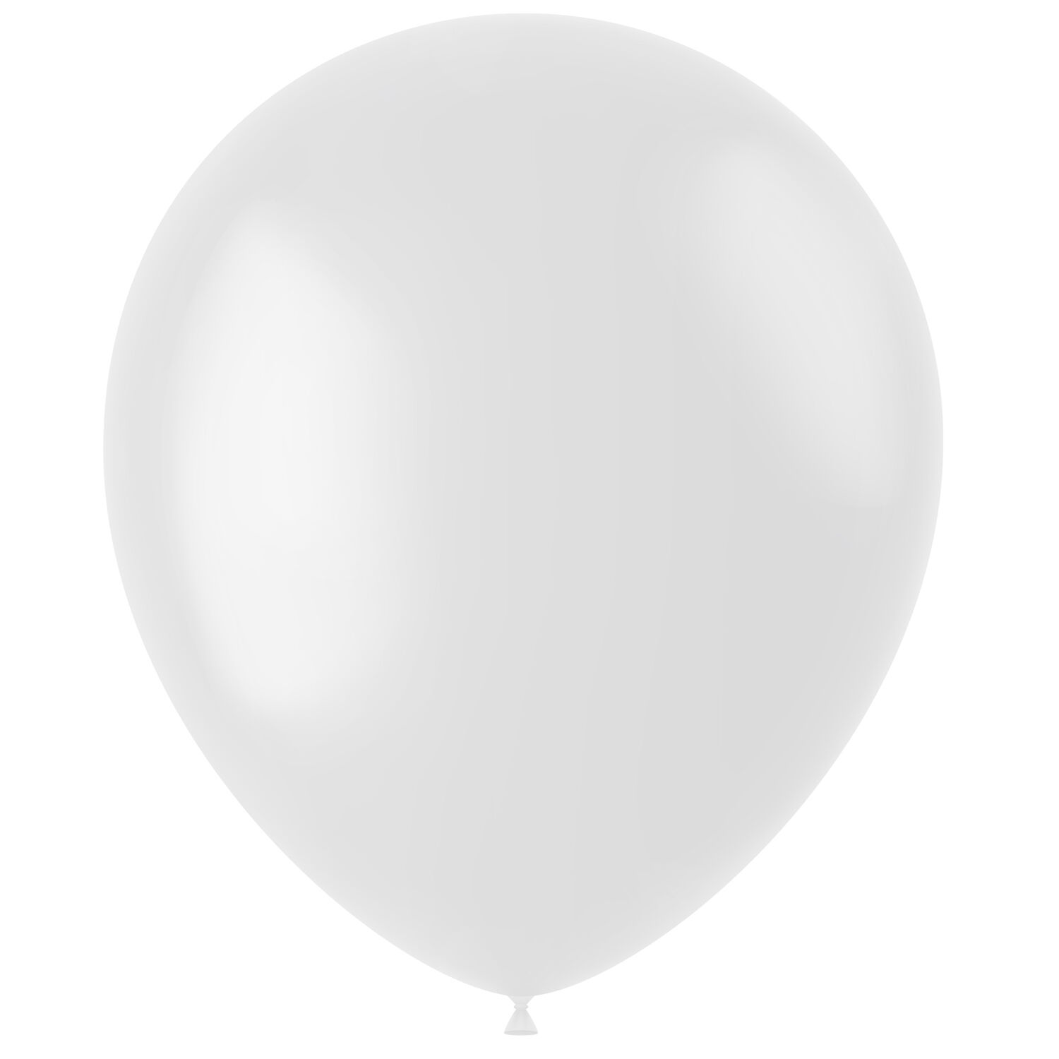 Latex-Luftballons matt, 33cm, weiß, 100 Stück