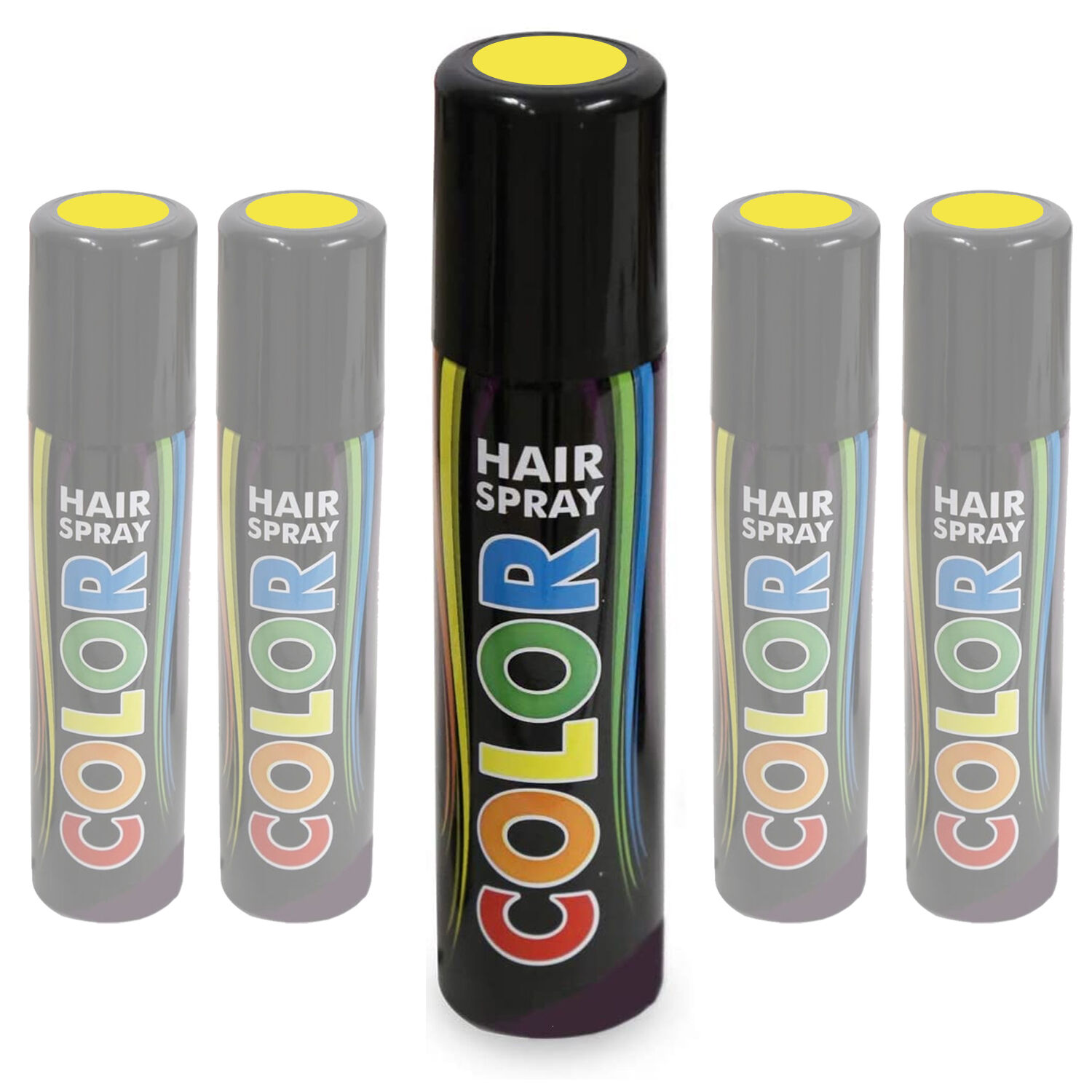 Haarspray gelb, 100 ml