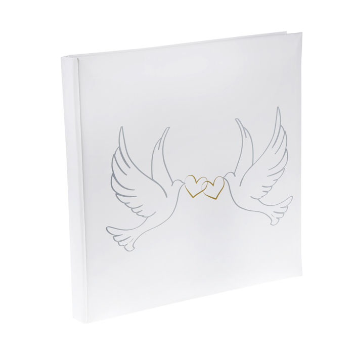 Gastebuch Tauben Mit Herz Weiss 30 Seiten Hochzeit Accessoires Alles Fur Die Hochzeit Themen Creativ Discount De