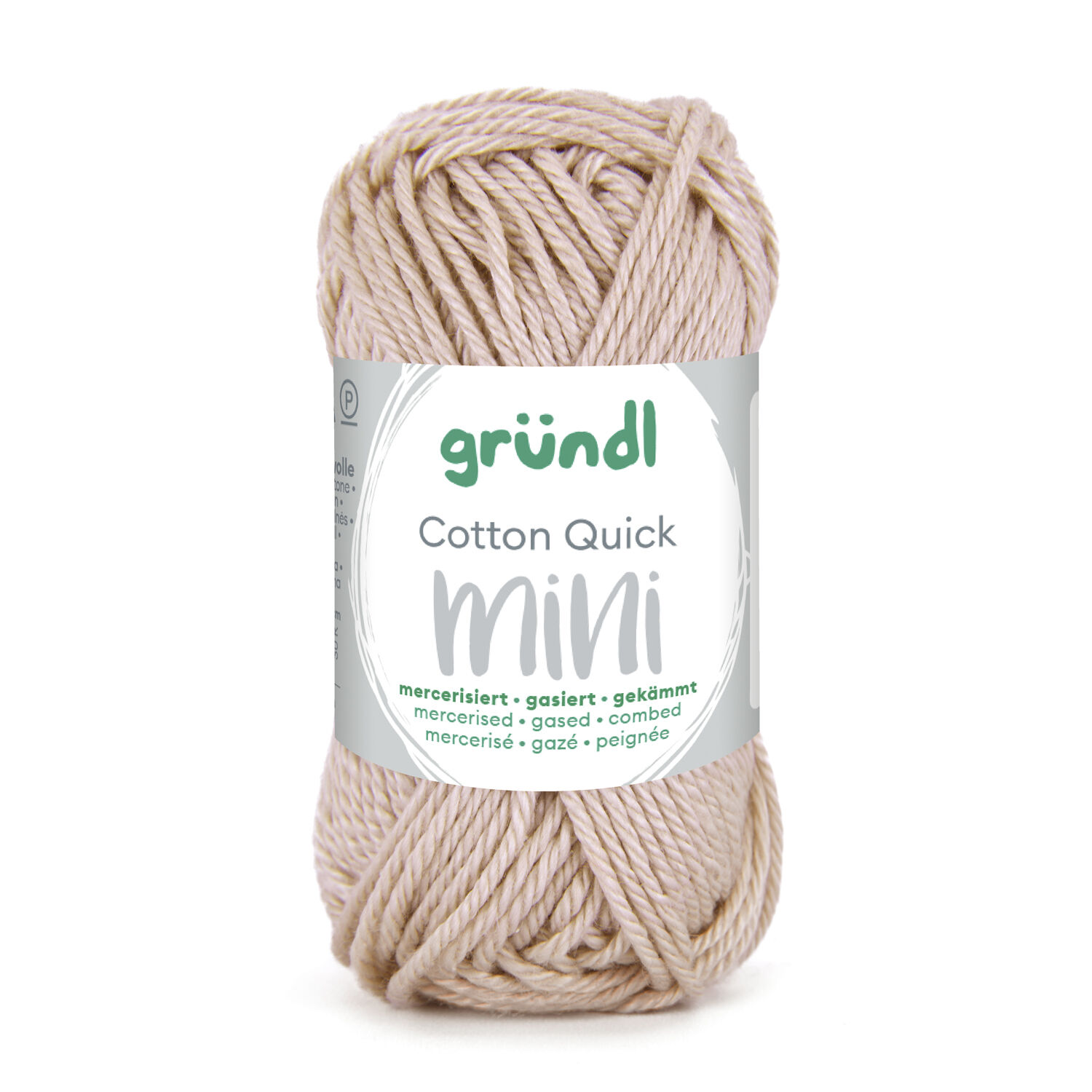 NEU Baumwollgarn / Hkelgarn, Cotton Quick Mini, 15 g, Sand