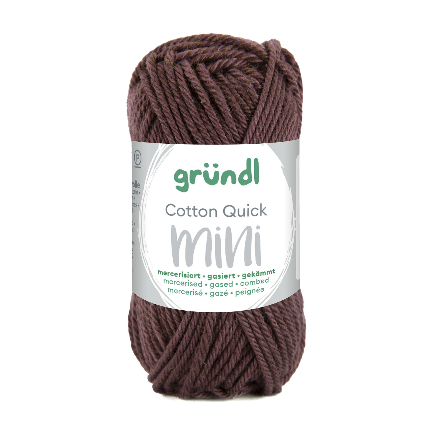 NEU Baumwollgarn / Hkelgarn, Cotton Quick Mini, 15 g, Schokolade