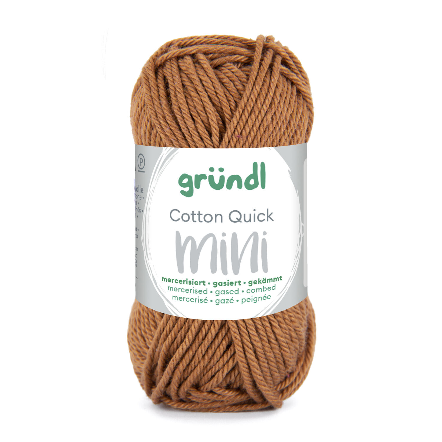 NEU Baumwollgarn / Hkelgarn, Cotton Quick Mini, 15 g, Caramell