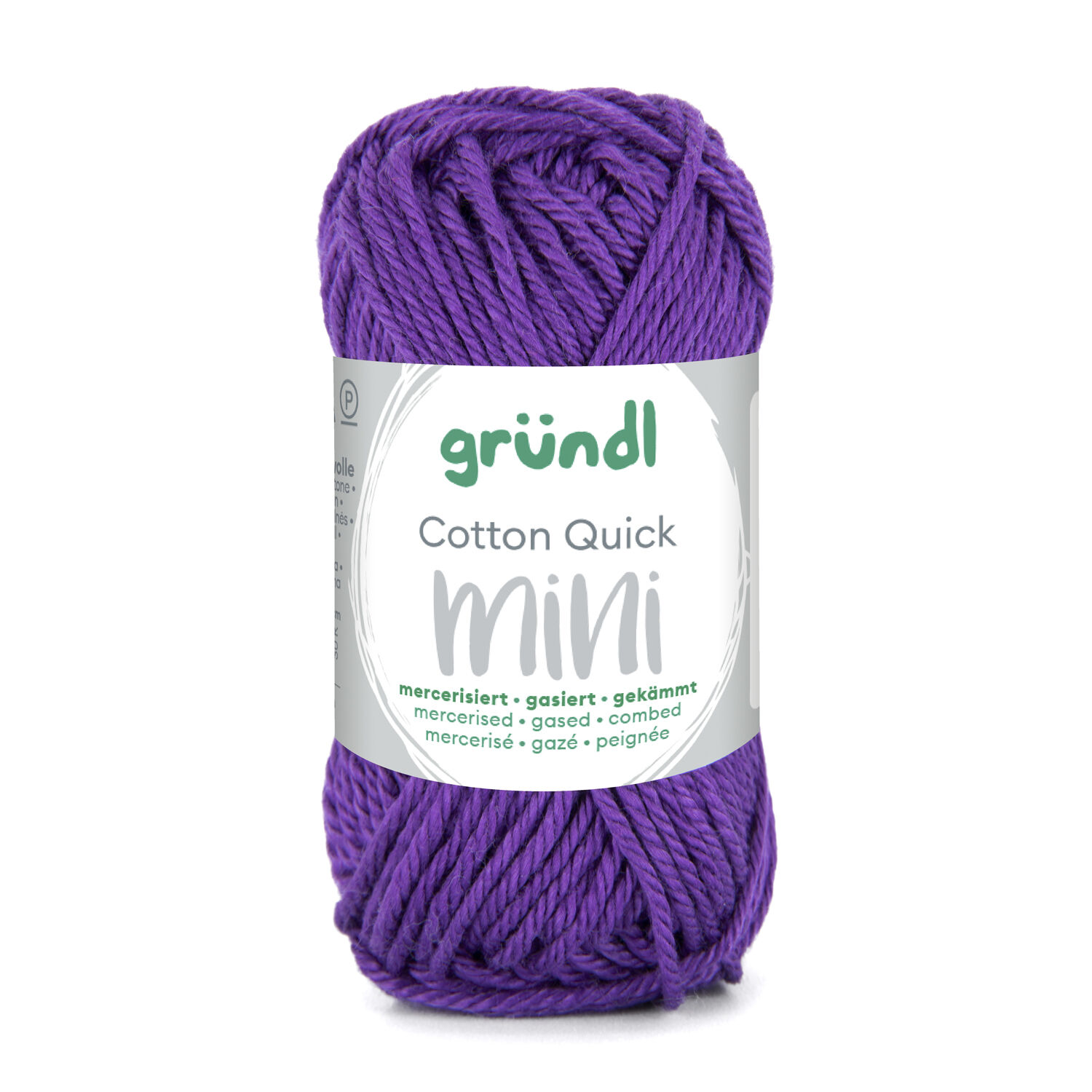 NEU Baumwollgarn / Hkelgarn, Cotton Quick Mini, 15 g, Violett