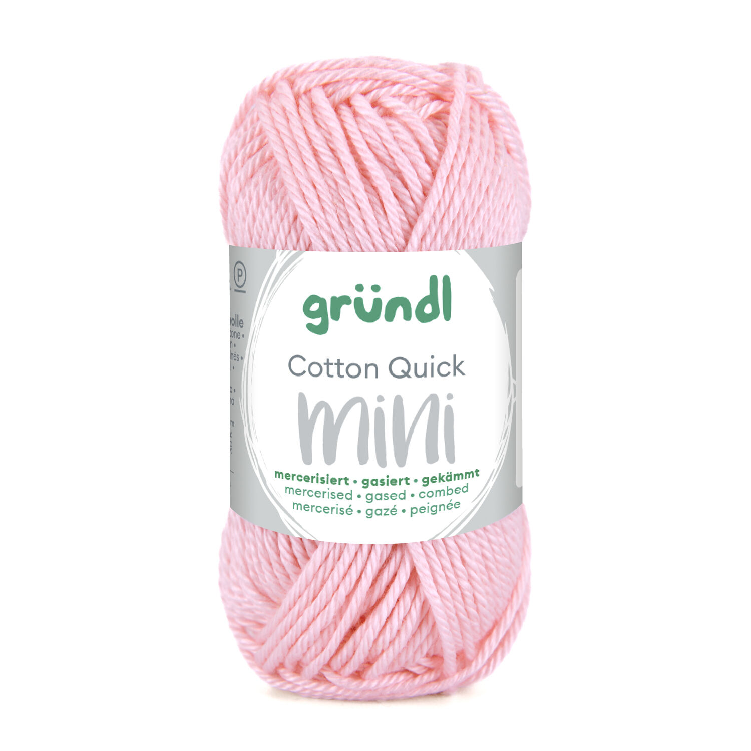 NEU Baumwollgarn / Hkelgarn, Cotton Quick Mini, 15 g, Hellrosa