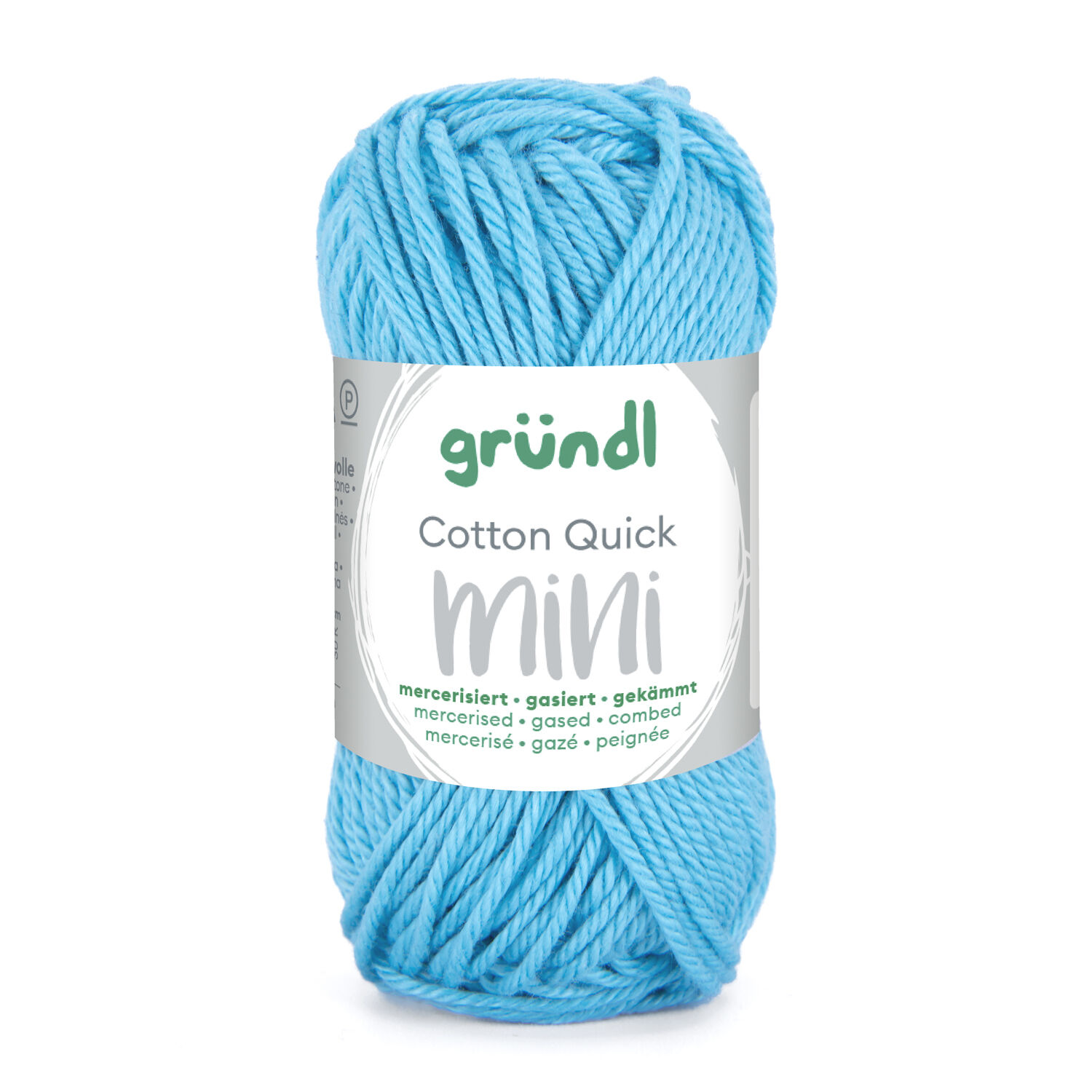 NEU Baumwollgarn / Hkelgarn, Cotton Quick Mini, 15 g, Wasserblau