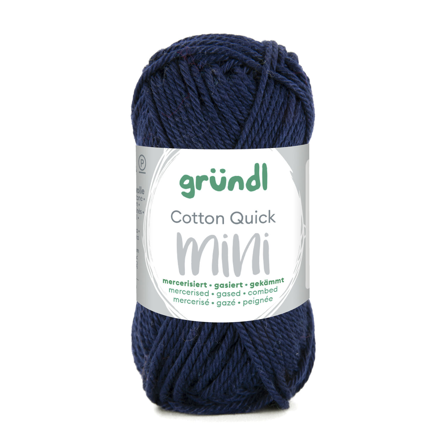 NEU Baumwollgarn / Hkelgarn, Cotton Quick Mini, 15 g, Dunkelblau