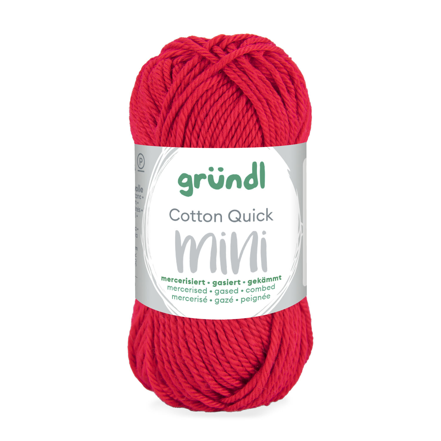 NEU Baumwollgarn / Hkelgarn, Cotton Quick Mini, 15 g, Rot