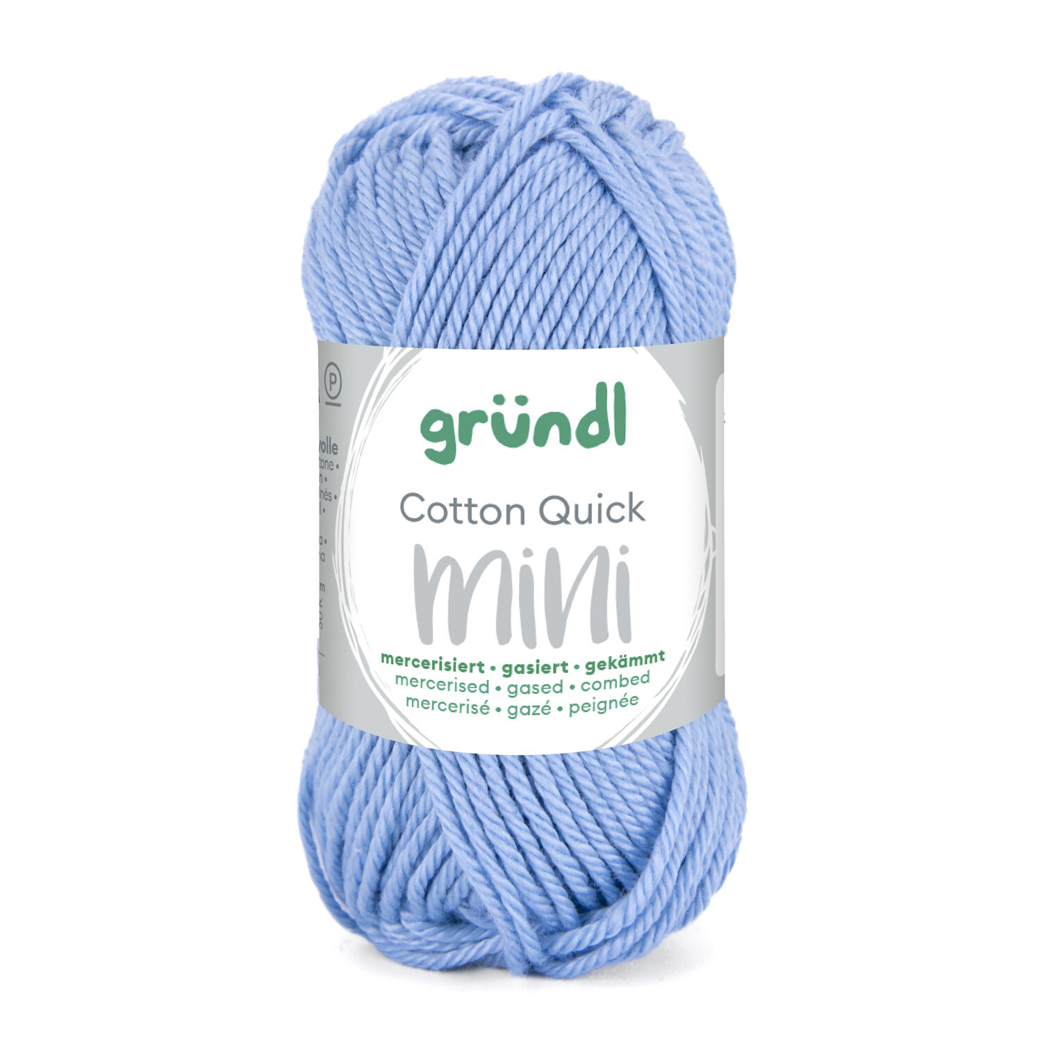 NEU Baumwollgarn / Hkelgarn, Cotton Quick Mini, 15 g, Himmelblau