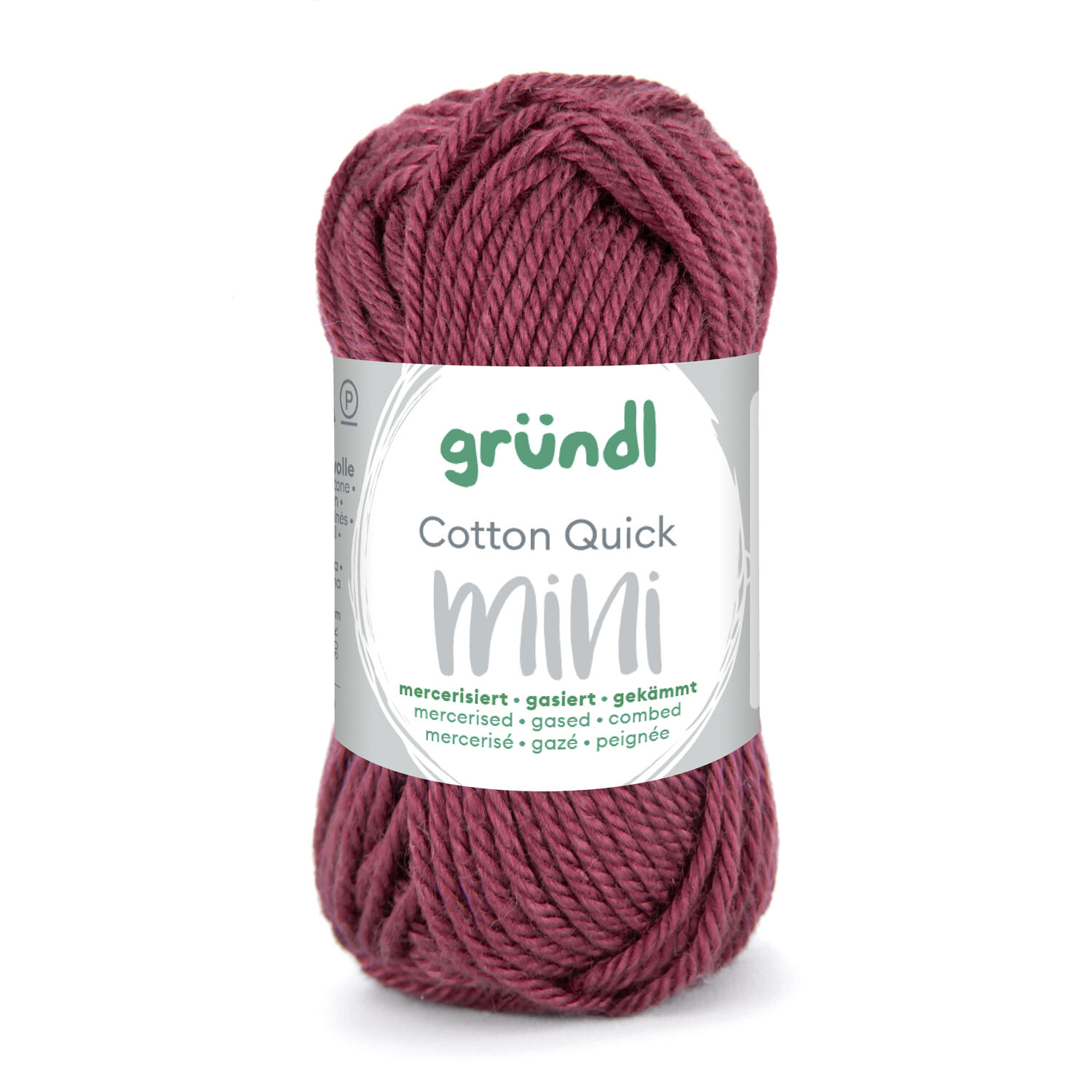 NEU Baumwollgarn / Hkelgarn, Cotton Quick Mini, 15 g, Bordeaux