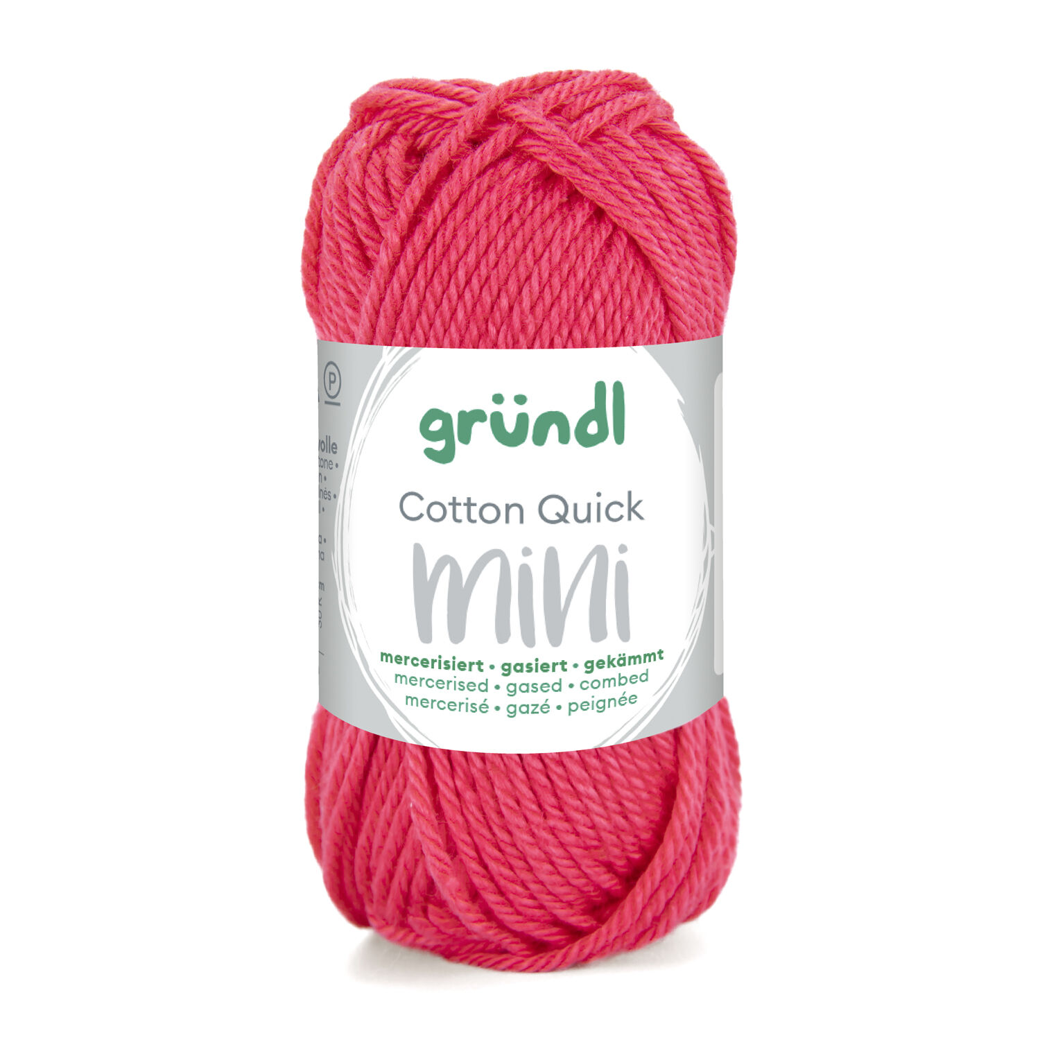 NEU Baumwollgarn / Hkelgarn, Cotton Quick Mini, 15 g, Orangerot